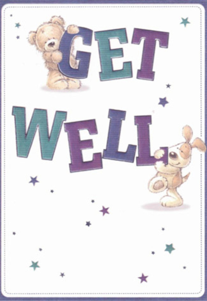 A playful homage to recovery and care, this get well card feels tailor-made for the hearty, creative spirit of Peckham. Prominently, a soft teddy bear and an eager puppy find themselves surrounded by dancing star shapes-each brushstroke evocative of stargazing at Peckham Rye Park or exploring the colourful bustle of Queen's Road market. The friendly typography, big and confident in tones of purple and aqua, anchors the design in cheerful reassurance. There's an almost touchable dimension to the illustration: the bear's fur is rendered with plush softness and the puppy's velvety ears beg for a gentle pat, echoing the tactile delight experienced when unwrapping a bouquet from Florist Peckham. The entire card radiates a light and affirming air, ideal for sharing positive energy with loved ones in recovery-whether on Nunhead Lane or along Bellenden Road. Imagining this card delivered alongside blooms hand-picked by a local florist, the combined gesture feels deeply personal, perfectly tuned to encourage healing and foster warmth.